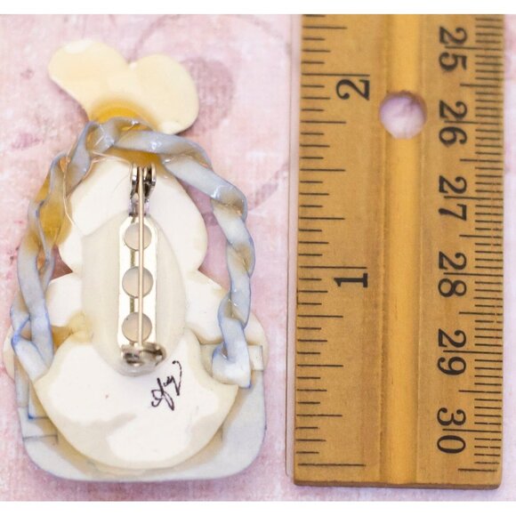 Vintage Adorable Bunny Brooch | H30 - Picture 2 of 2